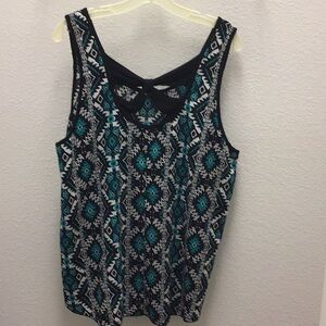 Sleeveless summer top